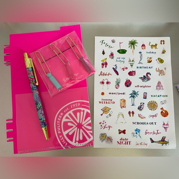 Lilly Pulitzer agenda pack - Picture 3 of 4
